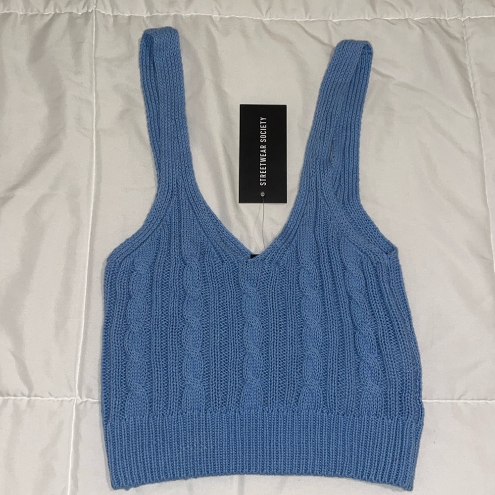 Knit Cropped Tank